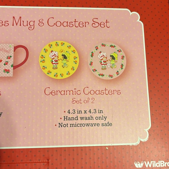 Strawberry Shortcake 🍓🍰 Berry Besties Mug and Coaster Set - Picture 5 of 6